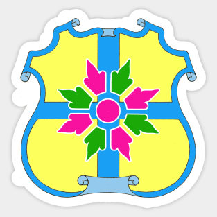 Emblem sign of spring Arethuza Sticker